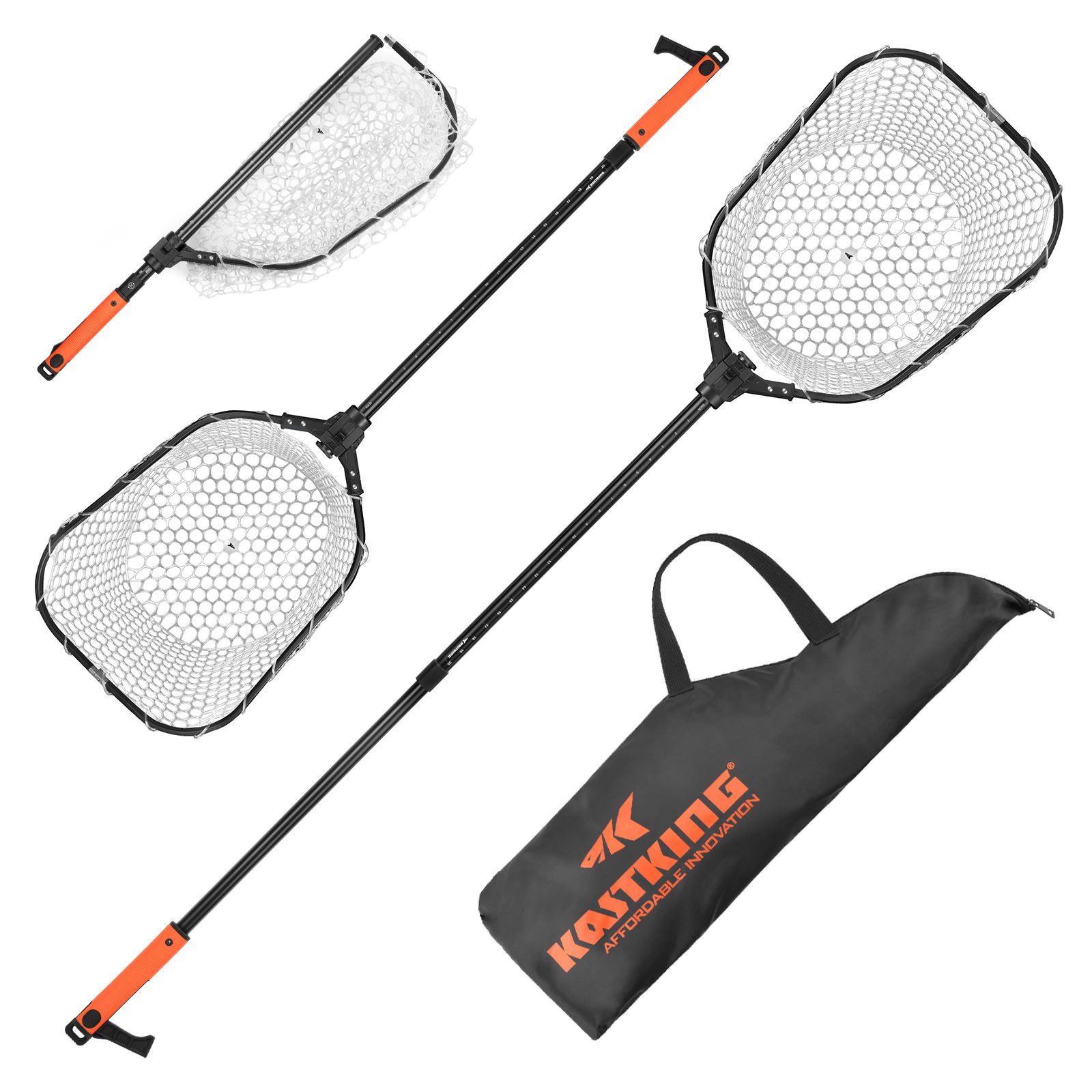 Brutus Landing Net with Boat Hook by KastKing ICAST Fishing