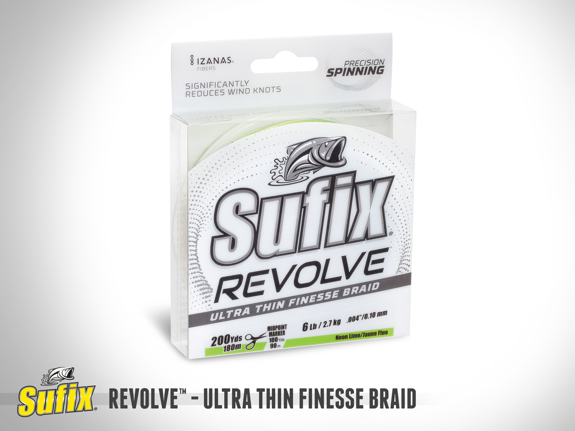 Sufix Revolve - Ultra Thin Finesse Braid